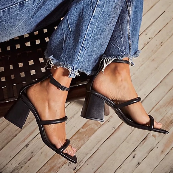 Free People Shoes - Free People Parker Pillow Heels NWOT